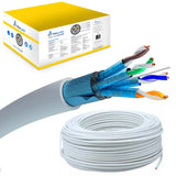 Extralink EX.16231 netværkskabel Grå 500 m Cat6a F/FTP (FFTP)
