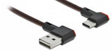 DeLOCK 85282 USB-kabel USB 2.0 1,5 m USB A USB C Sort