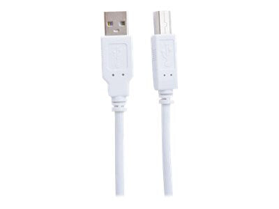 Prokord USB-0045 USB-kabel USB 2.0 5 m USB A USB B Hvid