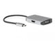 DeLOCK 87776 video-splitter USB Type-C 1x HDMI + 1x VGA
