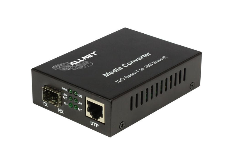 ALLNET ALL-MC109-SFP+ netværksomformer til medie 10000 Mbit/s Sort