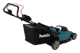 Makita DLM538Z plæneklipper Skubbe plæneklipper Batteri Sort, Blå, Metallic
