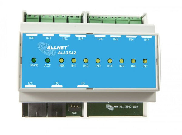 ALLNET ALL3542 strømrelæ Blå, Hvid