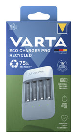 Varta Eco Charger Pro batterioplader Husholdningsbatteri USB