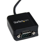 StarTech.com ICUSB2321FIS kabel kønsskifter DB-9 USB A Sort