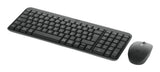Logitech MK250 tastatur Mus inkluderet Universel RF trådløs + Bluetooth QWERTZ Tysk Grafit