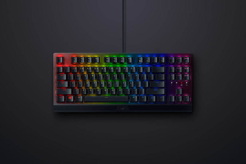 Razer Blackwidow V3 Tenkeyless tastatur Spil USB QWERTY US engelsk Sort