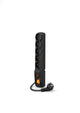 ACAR F5 Sort 5 AC stikkontakt(er) 230 V 3 m