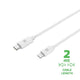 Celly USBLIGHTC2MWH Lightning kabel 2 m Hvid