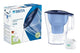 Brita Aluna Kande vandfilter 1,4 L Transparent, Blå