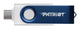 Patriot Memory Xporter X550 USB-nøgle 64 GB USB Type-A / USB Type-C 3.2 Gen 1 (3.1 Gen 1) Blå, Hvid