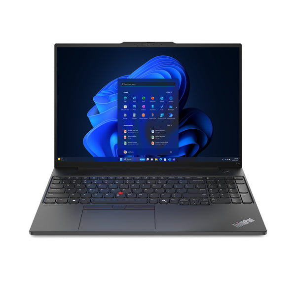 Lenovo ThinkPad E16 Gen 2 (Intel) Intel Core Ultra 7 155H Laptop 40,6 cm (16") WUXGA 32 GB DDR5-SDRAM 1 TB SSD Wi-Fi 6E (802.11ax) Windows 11 Pro Tysk Sort