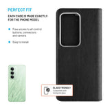 FIXED Opus mobiltelefon etui 17,5 cm (6.9") Folie Sort