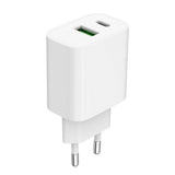 Gembird TA-UC-PDQC20-01-W oplader til mobil enhed Universel Hvid Vekselstrøm Hurtig opladning Indendørs