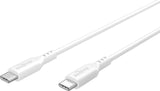 Goobay 77743 USB-kabel USB 2.0 1,5 m USB C 0,48 Gbit/sek. 60 W Hvid