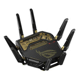 ASUS ROG Rapture GT-BE98 trådløs router 10 Gigabit Ethernet Quad-band (2.4 GHz / 5 GHz-1 / 5 GHz-2 / 6 GHz) Sort
