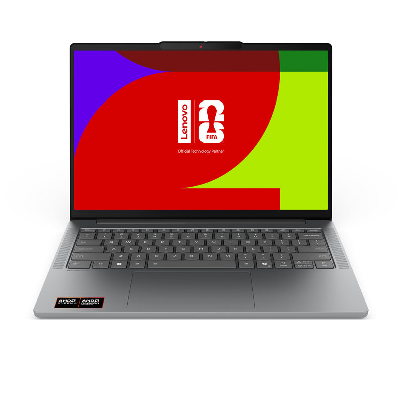 Lenovo IdeaPad Slim 5 14AGP11 Copilot+ PC AMD Ryzen AI 7 445 Laptop 35,6 cm (14") WUXGA 16 GB DDR5-SDRAM 1 TB SSD Wi-Fi 7 (802.11be) Windows 11 Home Tysk Grå