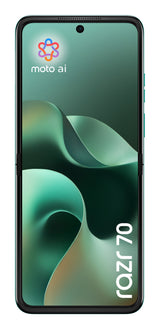 Motorola razr 70 17,5 cm (6.9") Dual SIM Android 16.0 5G USB Type-C 8 GB 256 GB 4800 mAh Mørkegrøn