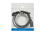 Lanberg CA-C19C-10CC-0018-BK el-ledning Sort 1,8 m CEE7/7 C19 forbinder