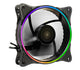 Inter-Tech 88885552 Computerkølesystem Computerkabinet Ventilator 12 cm Sort