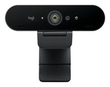 Logitech Brio Ultra HD Pro Business Webcam Privacy Cover Beskyttelse af personlige oplysninger Sort