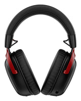 HyperX Cloud III S Wireless – gamingheadset (sort-rød)