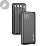 DUDAO K6Pro Powerbank 10000mAh Black Sort
