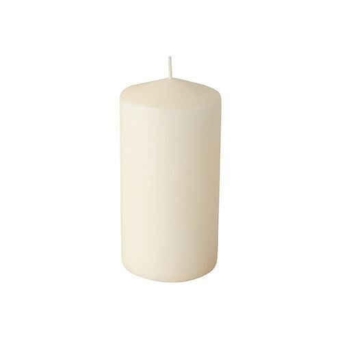 Papstar 17991 vokslys Rund Cremefarvet 6 stk
