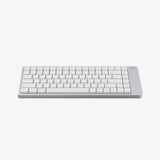 Lofree Flow 2 84 tastatur Universel USB + RF Wireless + Bluetooth QWERTY Hvid, Sølv