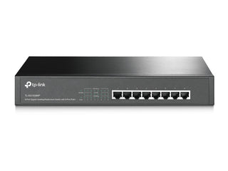 TP-Link TL-SG1008MP netværksswitch Ikke administreret Gigabit Ethernet (10/100/1000) Strøm over Ethernet (PoE) Sort