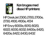 HP 305 2 stk. trefarvede/sort originale blækpatroner