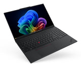 Lenovo ThinkPad E16 Gen 4 (AMD) Copilot+ PC AMD Ryzen AI 5 330 Laptop 40,6 cm (16") WUXGA 32 GB DDR5-SDRAM 512 GB SSD Wi-Fi 7 (802.11be) Windows 11 Pro Tysk Sort