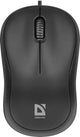Defender PATCH MS-759 mus Kontor Ambidextrous USB Type-A Optisk 1000 dpi