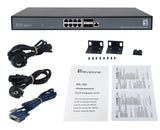 LevelOne XEL-1291 Administreret L3 10G Ethernet (100/1000/10000) 1U Sort