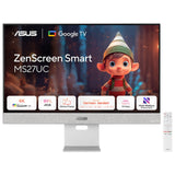 ASUS ZenScreen Smart Monitor MS27UC computerskærm 68,6 cm (27") 3840 x 2160 pixel 4K Ultra HD LCD Grå