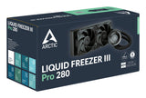 ARCTIC Liquid Freezer III Pro 280 Processor Alt-i-en væskekøler 14 cm Sort 1 stk