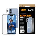 PanzerGlass ® | CARE by ® 3-in-1 Explorer Pakke iPhone 17