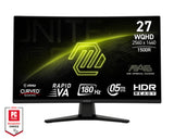 MSI MAG 274CQFDE computerskærm 68,6 cm (27") 2560 x 1440 pixel Wide Quad HD Sort