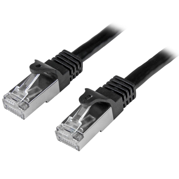 StarTech.com N6SPAT3MBK netværkskabel Sort 3 m Cat6 SF/UTP (S-FTP)