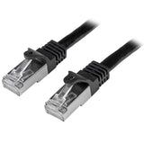 StarTech.com N6SPAT5MBK netværkskabel Sort 5 m Cat6 SF/UTP (S-FTP)
