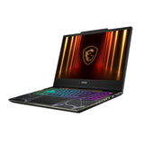 MSI Cyborg 15 B2RWEKG-067 Intel Core 7 240H Laptop 39,6 cm (15.6") Fuld HD 16 GB DDR5-SDRAM 512 GB SSD NVIDIA GeForce RTX 5050 Wi-Fi 6E (802.11ax) Windows 11 Home Sort