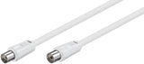 Goobay 50717 koaxial kabel 1,5 m Koaksial Hvid