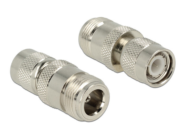 DeLOCK 89573 kabel kønsskifter TNC N-type Sølv