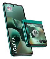 Motorola razr 70 17,5 cm (6.9") Dual SIM Android 16.0 5G USB Type-C 8 GB 256 GB 4800 mAh Mørkegrøn