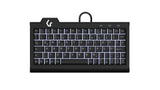 KeySonic KSK-3010ELC (DE) tastatur Hjem USB QWERTZ Tysk Sort