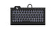 KeySonic KSK-3010ELC (DE) tastatur Hjem USB QWERTZ Tysk Sort