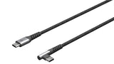 Goobay 64659 USB-kabel USB 2.0 1 m USB C Sort, Grå