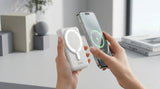 Savio BA-13 powerbank 10000 mAh Trådløs opladning Hvid