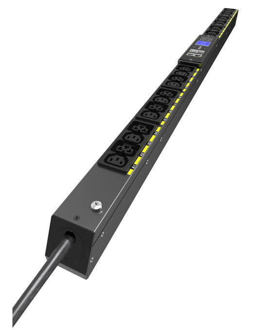 Eaton EVMIF116A strømforsyningsenhed (PDU) 24 AC stikkontakt(er) 22.5U Sort