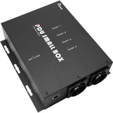 Inter-Tech SA-0416EU strømforsyningsenhed (PDU) 4 AC stikkontakt(er) Sort